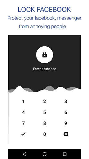 LockApp - lock screen for social app screenshot 1