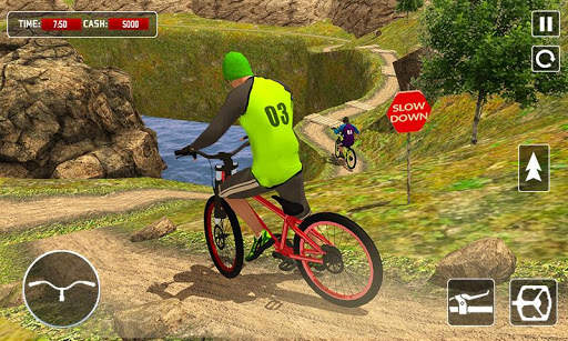 BMX Offroad Bicycle Rider Game screenshot 1
