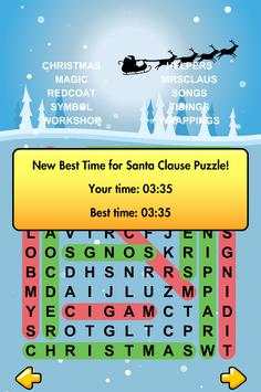 Christmas Word Search Puzzles 3 تصوير الشاشة