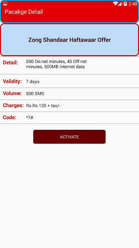 All Zong Packages 2020 | ZONG Packages Bundle screenshot 5