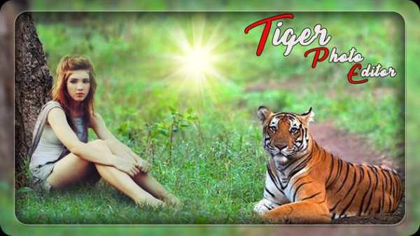 Tiger Photo Editor - Tiger PhotoFrames screenshot 1