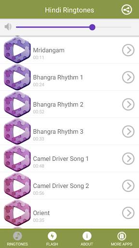 Hindi Ringtones 3 تصوير الشاشة
