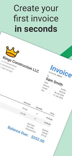 Easy Invoice & Estimate Maker screenshot 3