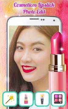 Cosmeticos Lipstick Photo Edit screenshot 1
