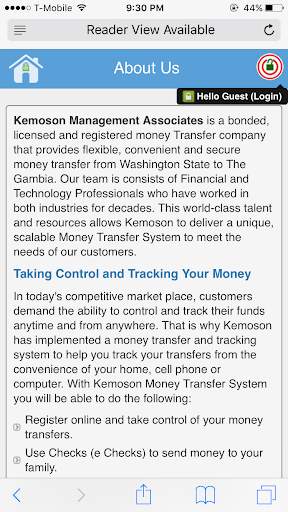 Kemoson Money Transfer screenshot 3