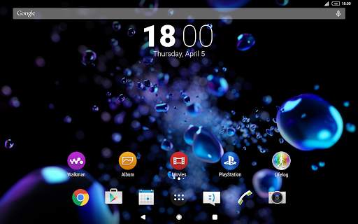 Black Theme XZ2 (live wallpaper) screenshot 14