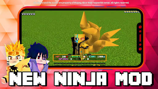 Mod Naruto For Minecraft PE screenshot 1