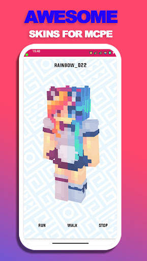 Rainbow Skin For Minecraft PE screenshot 5
