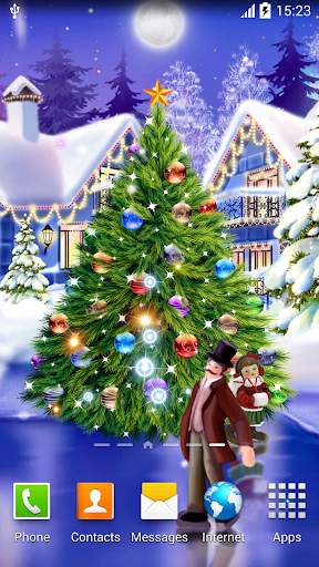 Christmas Rink Live Wallpaper screenshot 1