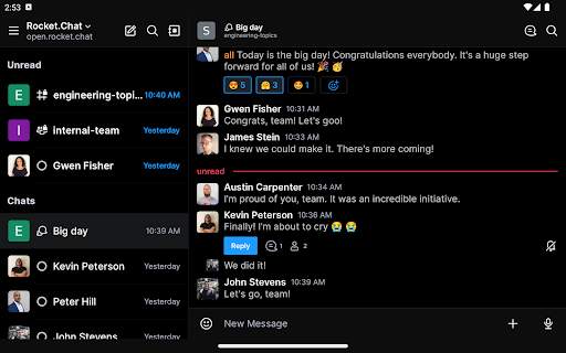 Rocket.Chat Experimental screenshot 8