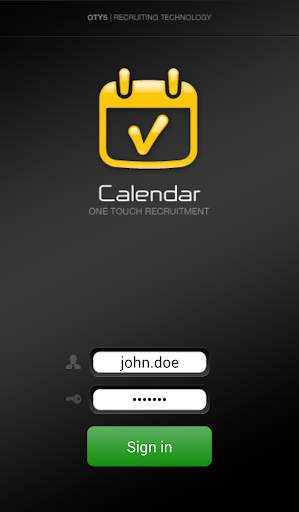 OTYS Calendar app screenshot 1