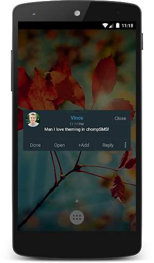 Blue Dark Min Theme (chomp) screenshot 3