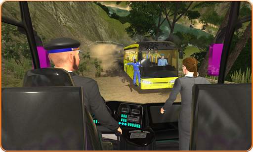 OffRoad Transit Bus Simulator - Hill Coach Driver screenshot 4