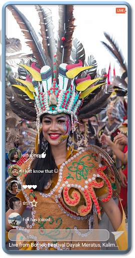 catchUp - Live Streaming, Video Conference, Chat screenshot 1