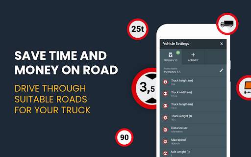 RoadLords - Free Truck GPS Navigation screenshot 2