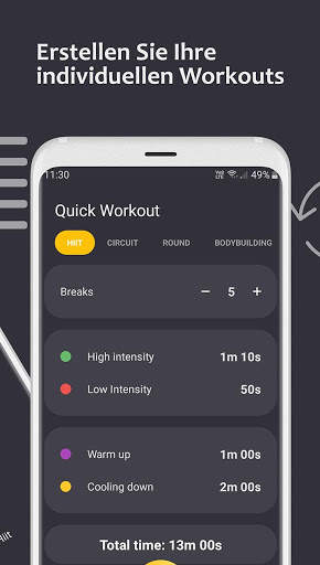 9 Timer - Timer für Workout-Sessions screenshot 8