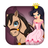 Horses Game Princesses icon