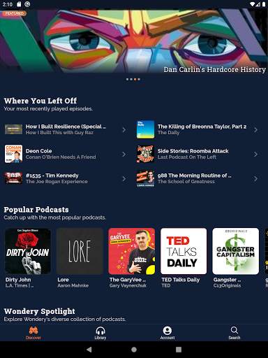 Podalong Podcast Player & Podcast App screenshot 7