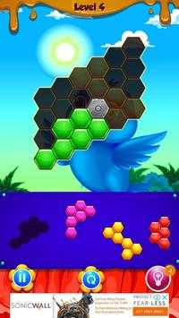 Bird Hexagon Block Puzzle screenshot 2