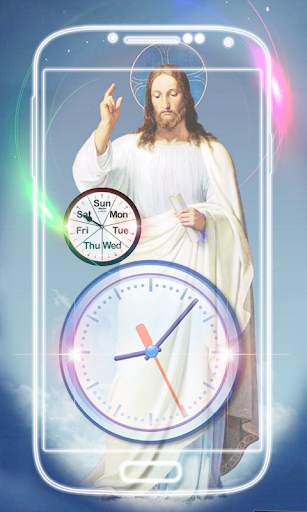 Jesus Clock Live Wallpaper screenshot 4