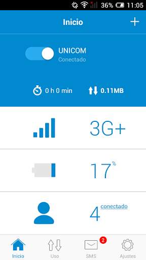 ALCATEL ONETOUCH LINK APP screenshot 1