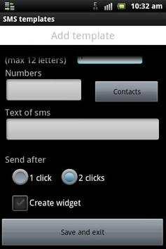 SMS Templates screenshot 2