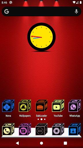3D Colorful Flat Icon Pack screenshot 1