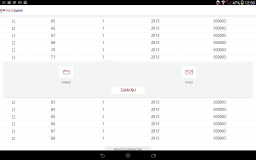 PRESS GLASS MOBILE screenshot 11