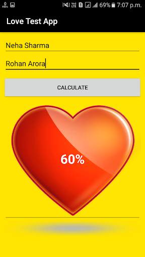 Love Test App screenshot 2