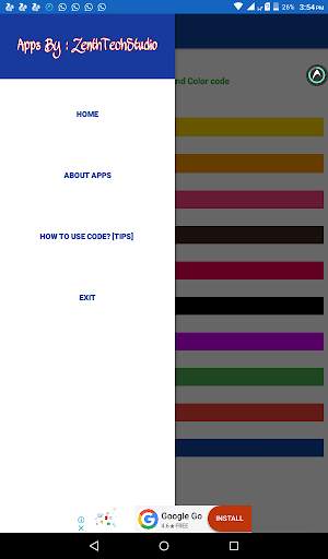 Color Code for Fblite screenshot 5