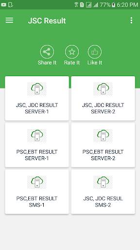 JSC Result screenshot 1