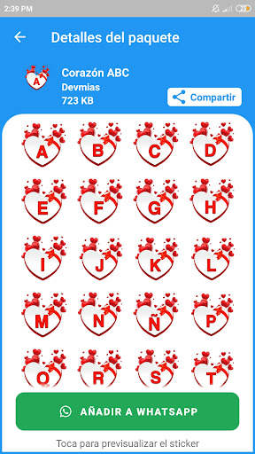Heart sticker for whatsapp screenshot 6