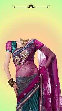 Women Saree Photo Suit screenshot 3