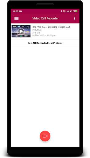 Video Call Recorder screenshot 2