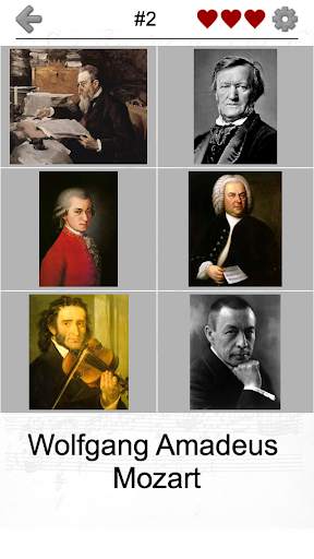 Famous Composers Portrait Quiz screenshot 4