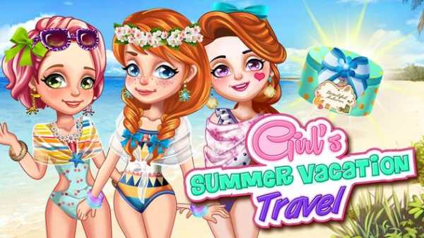 Girl's Summer Vacation Travel screenshot 5