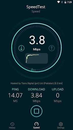 SpeedTest - Internet Speed Test for 3G, 4G & WiFi screenshot 2