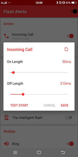 Flash Alerts on Call and SMS screenshot 6