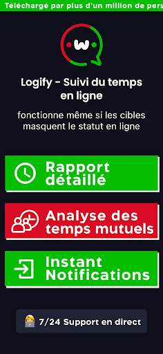 logify WhatsApp Traqueur screenshot 1