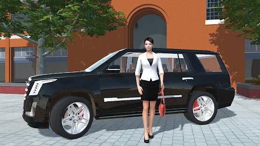 Car Simulator Escalade Driving screenshot 7