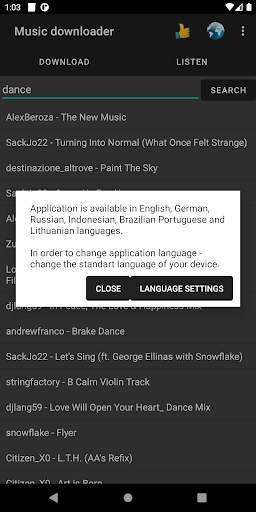 Music downloader screenshot 4