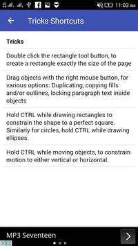 Corel Draw X6 Shortcut Keys 4 تصوير الشاشة