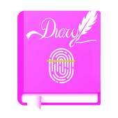 Diary With a Fingerprint Lock & passcode 2.1