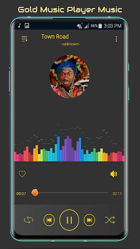 Gold Music Player 3 تصوير الشاشة