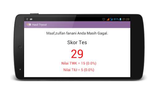CPNS 2015 Prediction screenshot 14