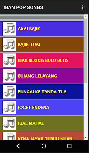 IBAN POP SONGS screenshot 2