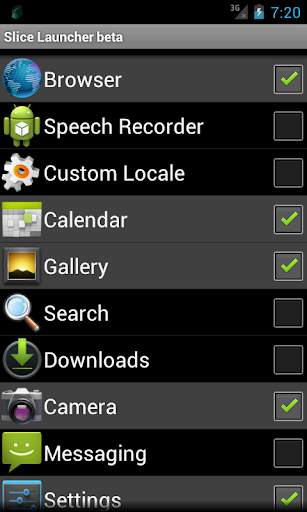 Slice Launcher beta screenshot 5