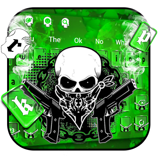 Gun Ghost Skull Keyboard icon