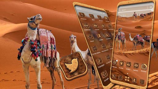 Desert Camel Launcher Theme screenshot 1