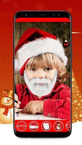 Christmas cap photo editor screenshot 4